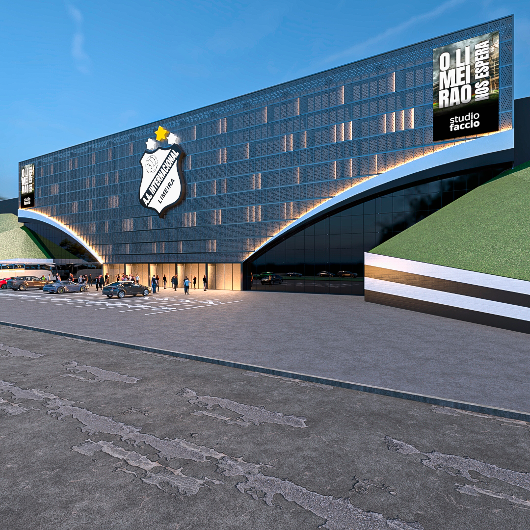 Fachada Estádio "Limeirão" — foto 2